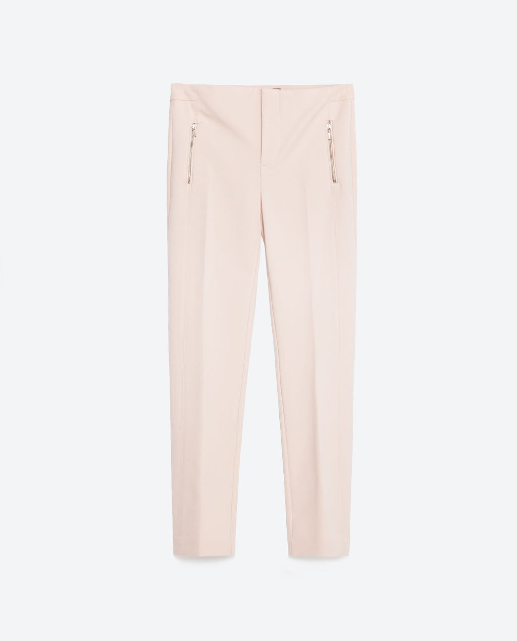 MID-RISE SKINNY TROUSERS