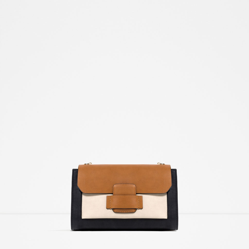 CROSS BODY BAG WITH FRONT POCKET