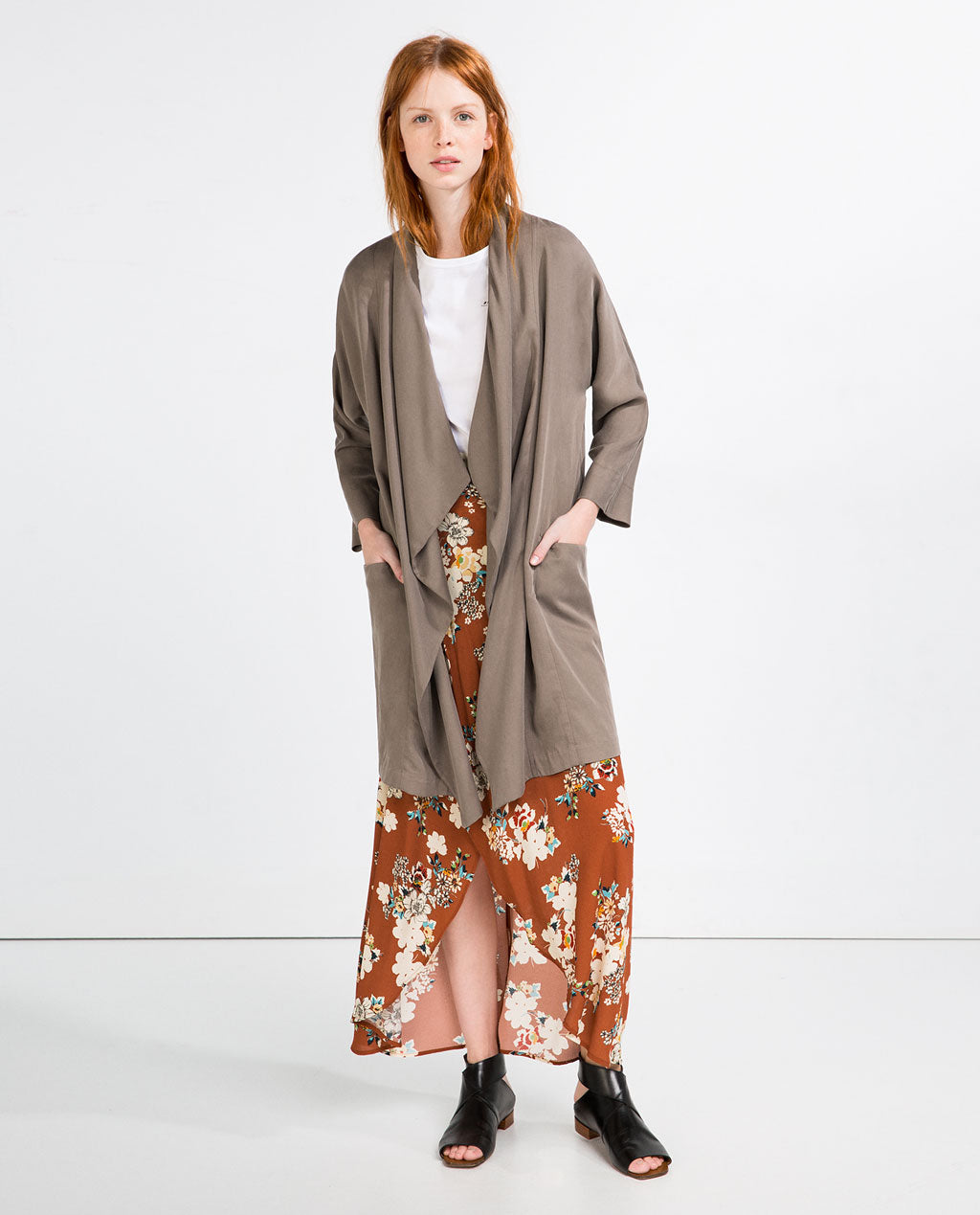 FLOWING TRENCH COAT