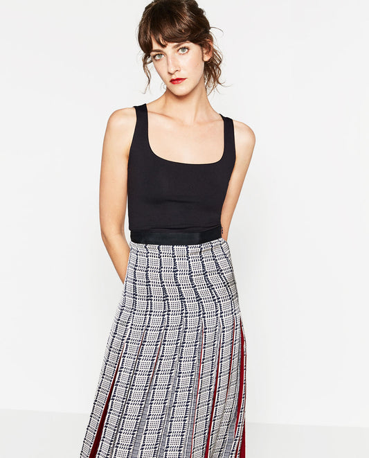 WIDE STRAP TOP
