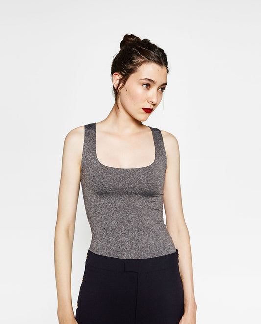 WIDE STRAP TOP