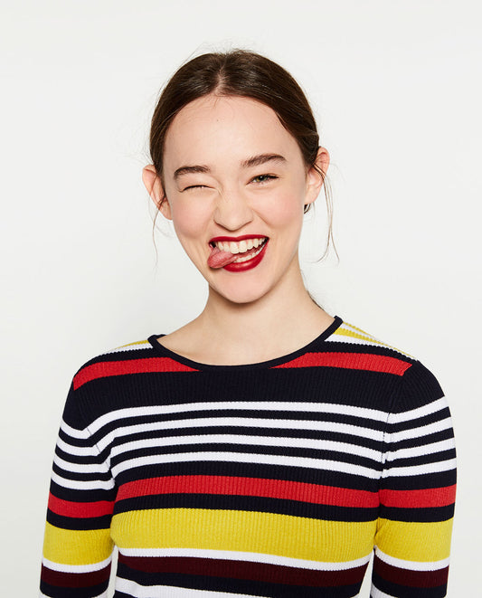 STRIPED SWEATER