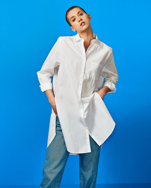 OVERSIZED SHIRT DRESS