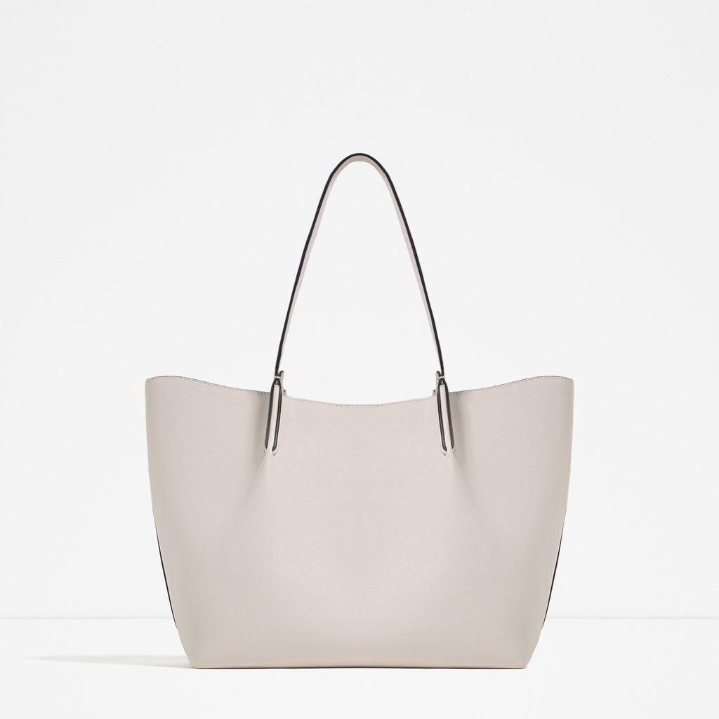PLEATED TOTE