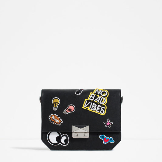 PATCH CROSS-BODY BAG