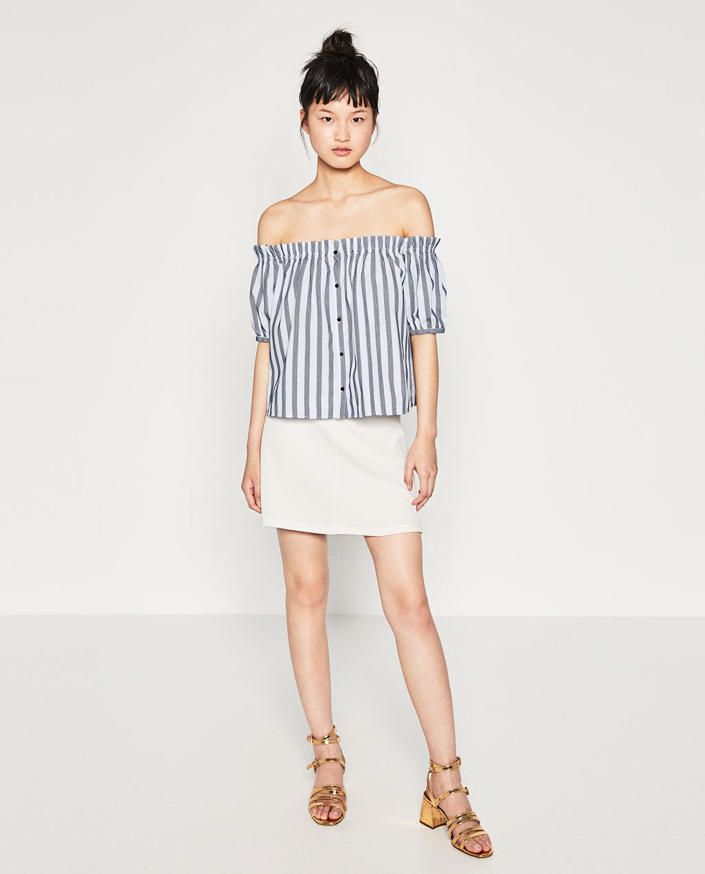 MINI SKIRT WITH FRILL